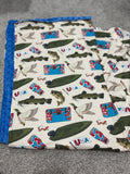 Red, White & Blue Outdoors Toddler Blanket