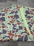 Vintage Duck Camo Toddler Blanket