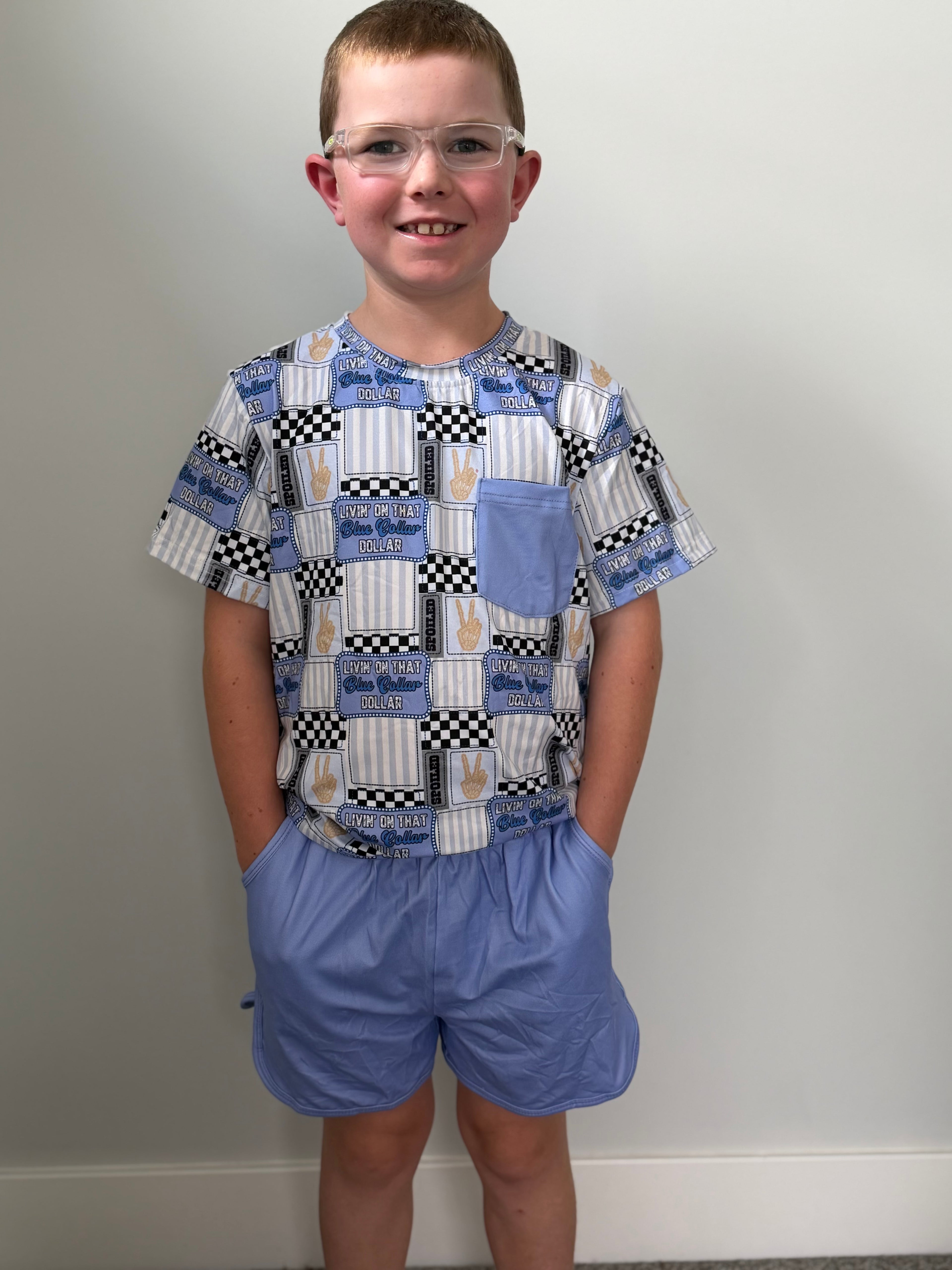 💙 Livin’ On That Blue Collar Dollar Boys Set 💙