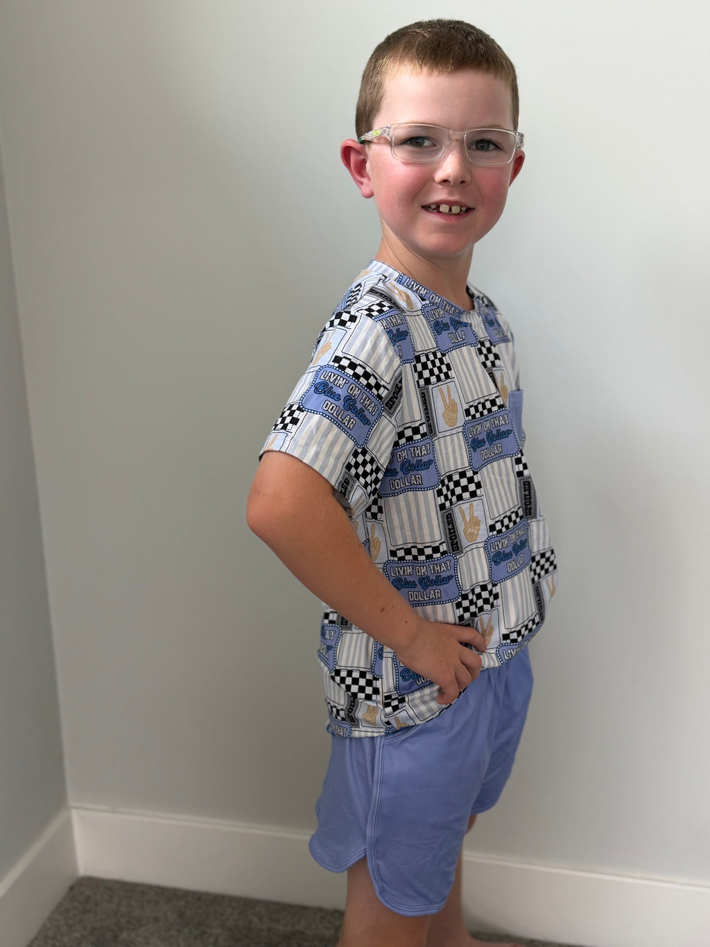 💙 Livin’ On That Blue Collar Dollar Boys Set 💙