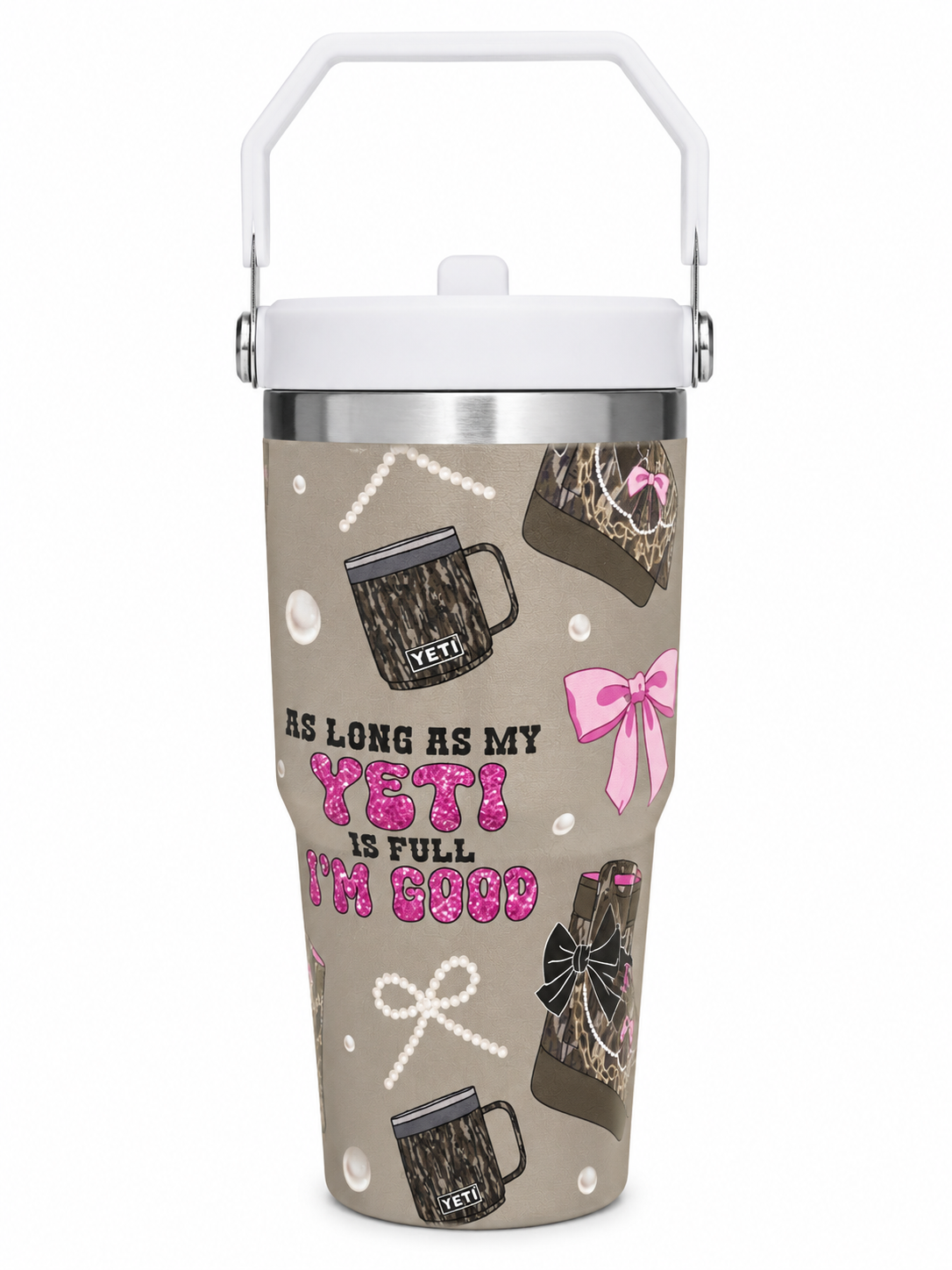 Yeti& Bows Tumbler