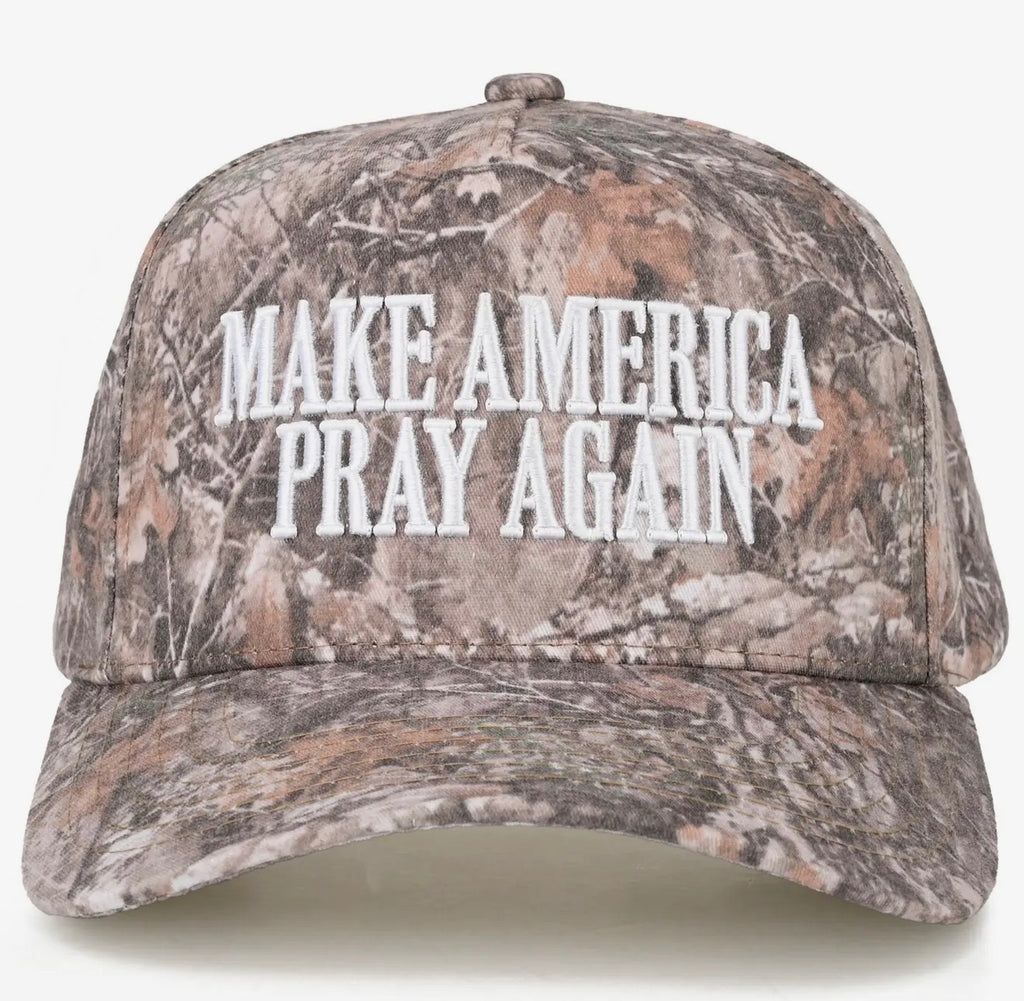 Make America Pray Again Camo Hat