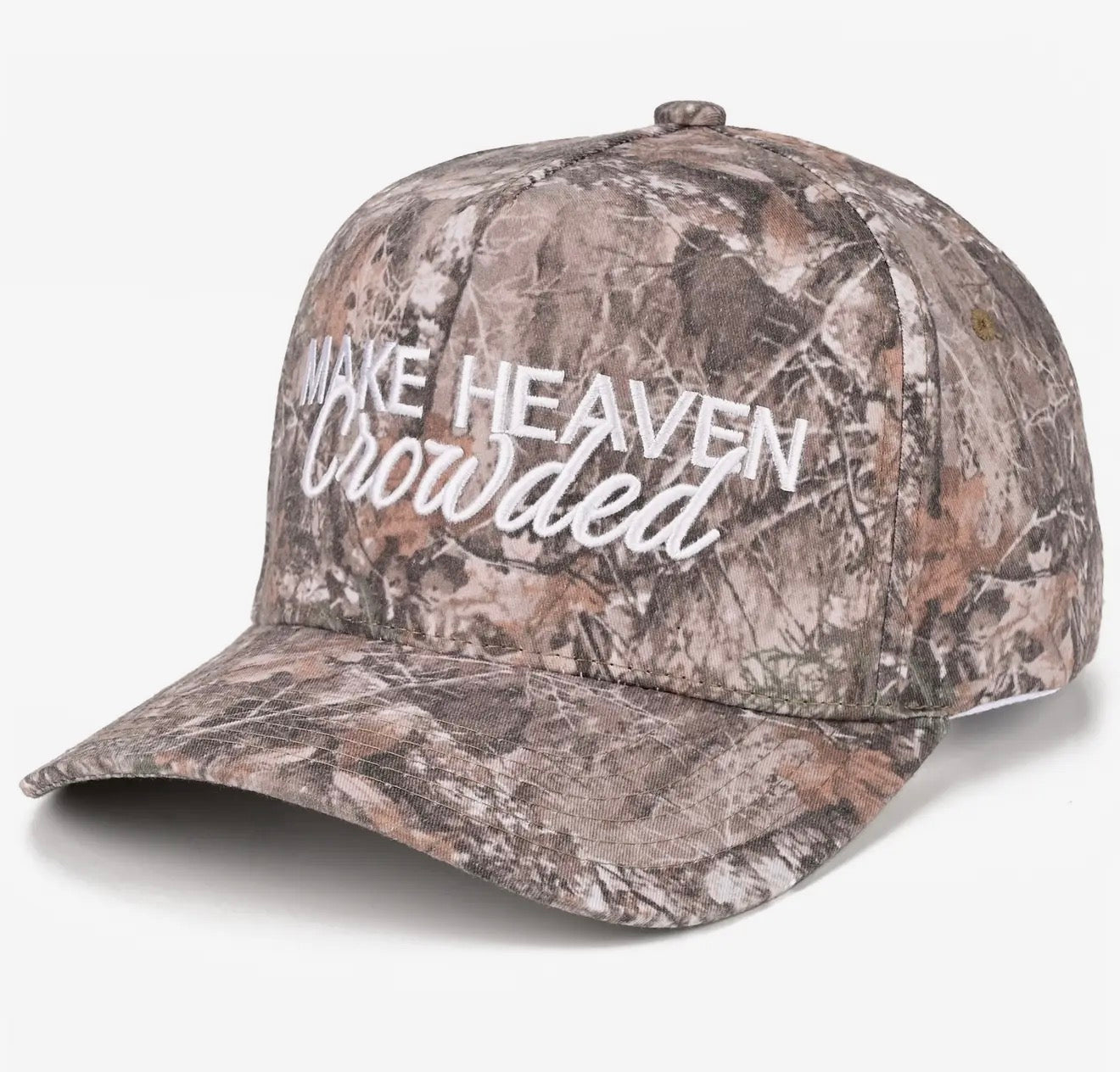 Make Heaven Crowded Camo Hat