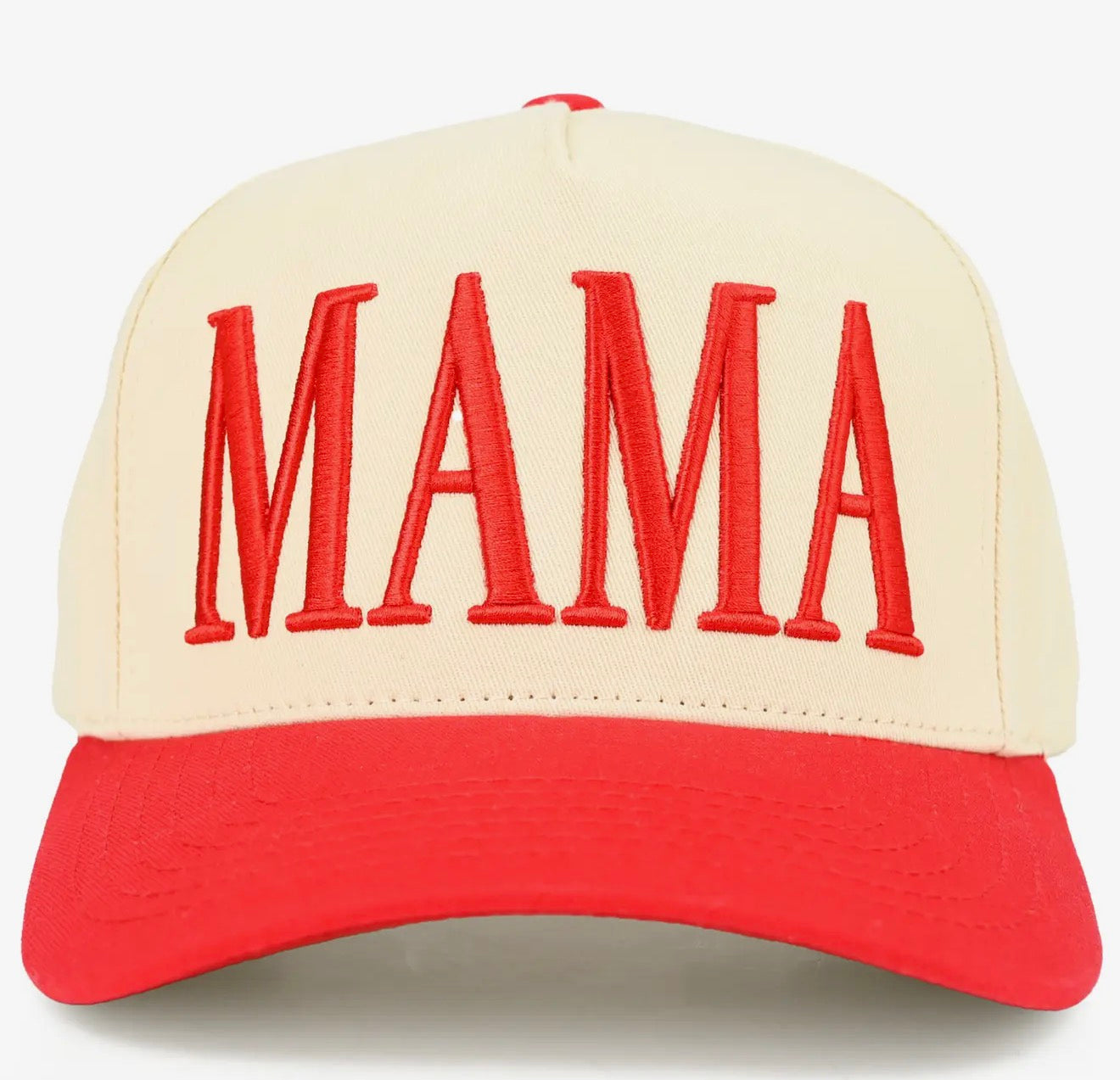 Classic Mama CC Hat – Red & Black