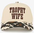 Trophy Wife Cow Print Hat