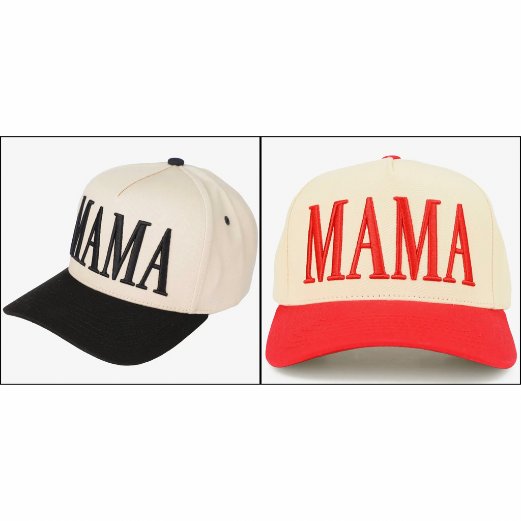 Classic Mama CC Hat – Red & Black